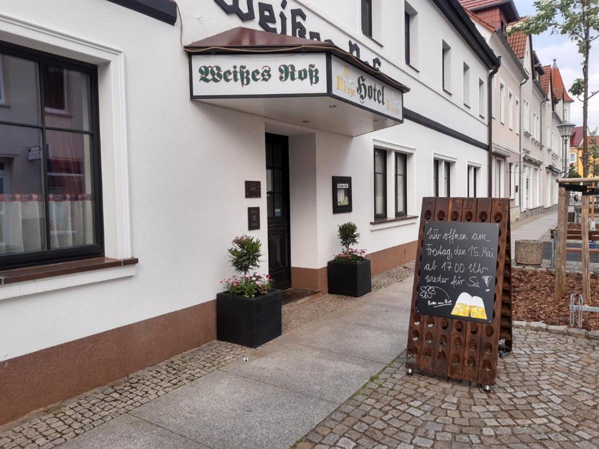 Hotel Weisses Ross Elsterwerda Eksteriør bilde